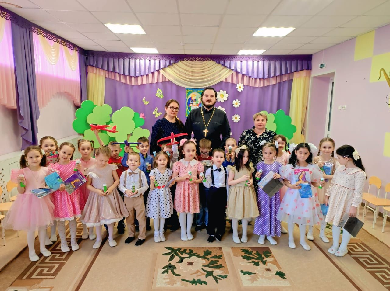 В детском саду "Ландыш" состоялся праздник, посвященный Светлому Христову Воскресению