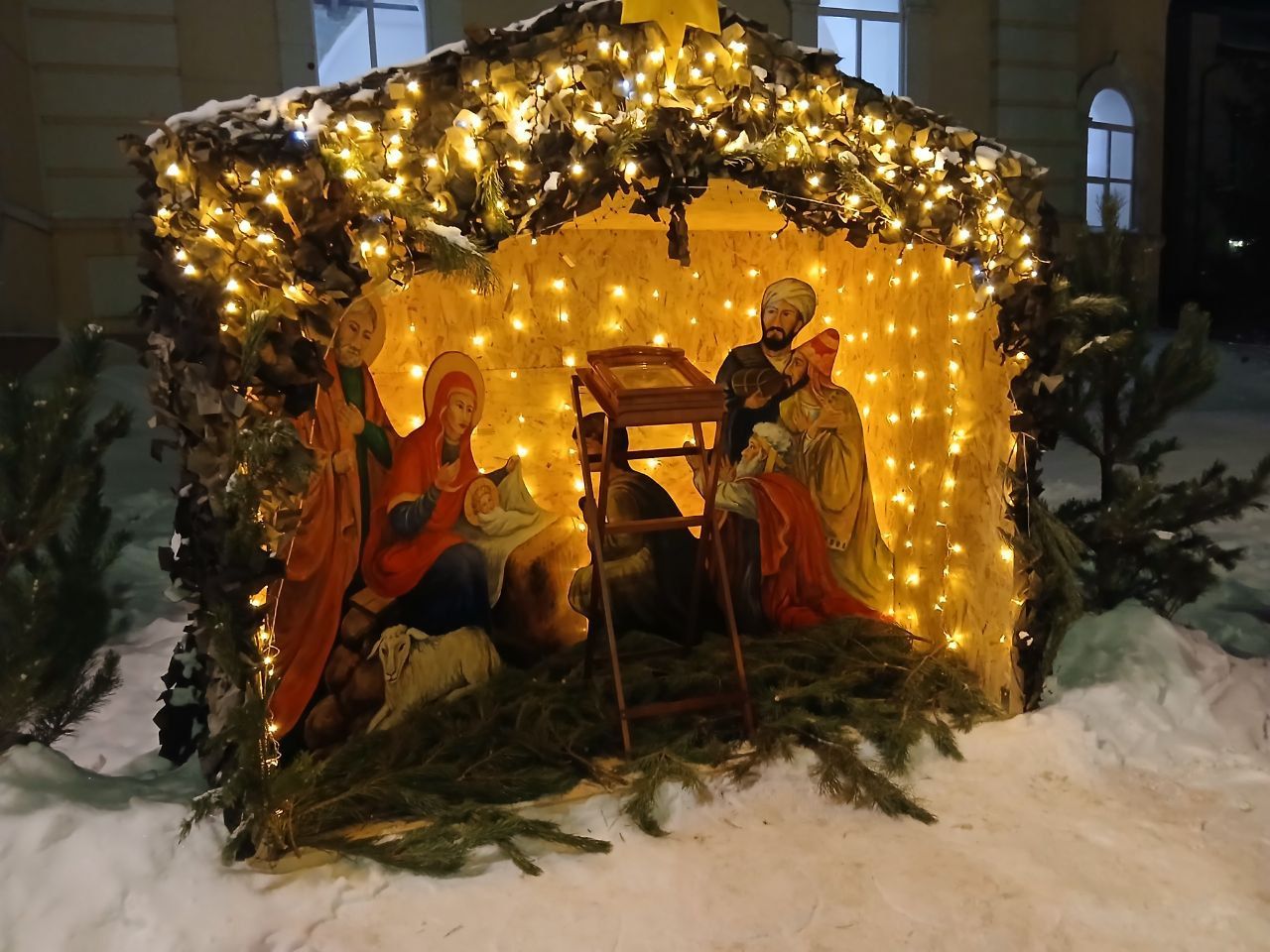 Праздничная Рождественская служба в объективе Елены Козловой